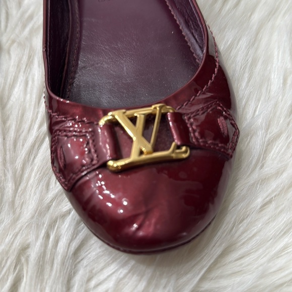 LOUIS VUITTON Vernis Oxford Ballerina Flat - Picture 6 of 16